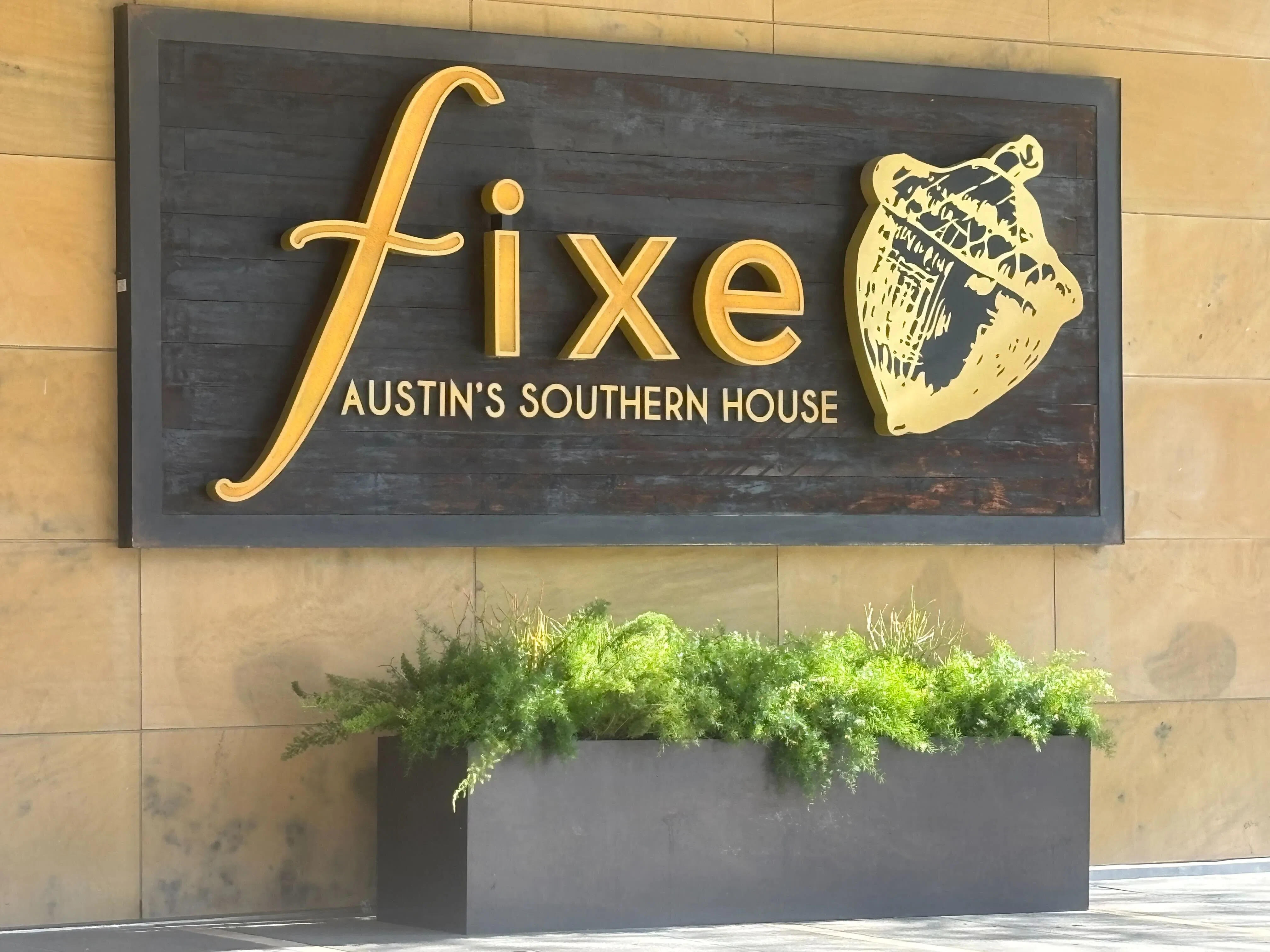Fixe Southern House exterior plant design